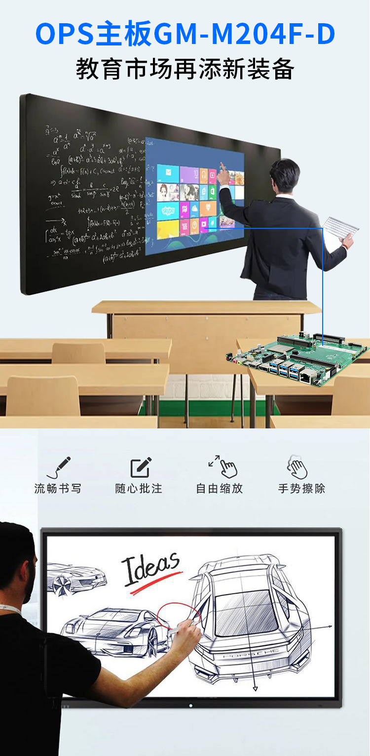 【高能计算机新品发布】飞腾D2000国产OPS主板，让教育设备智慧融合！(图1)