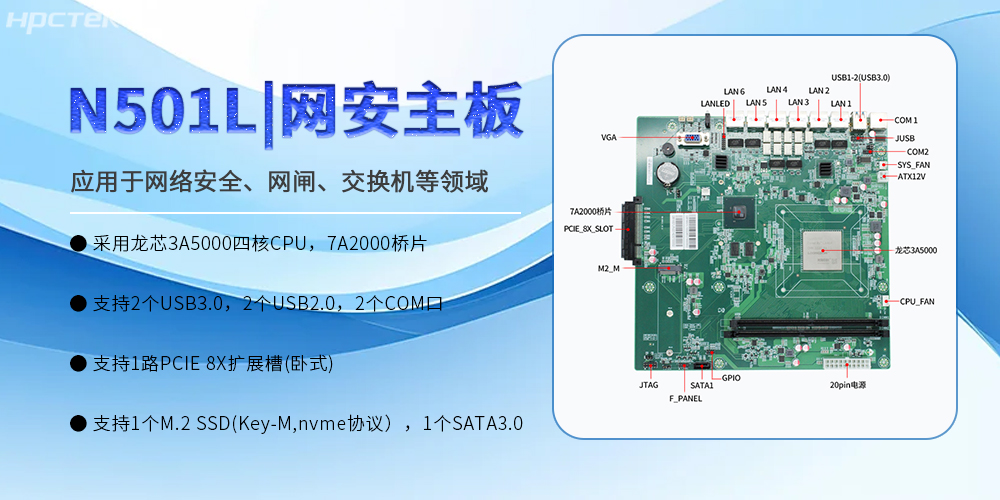龙芯网安主板，筑牢工业发展安全屏障，开启可靠新时代(图2)