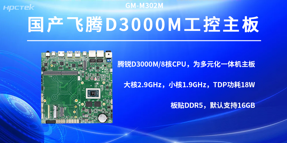 D3000M飞腾主板，满足多场景运行需求(图2)